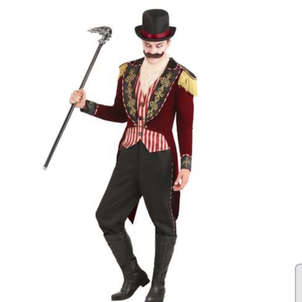 Men ringmaster costume
